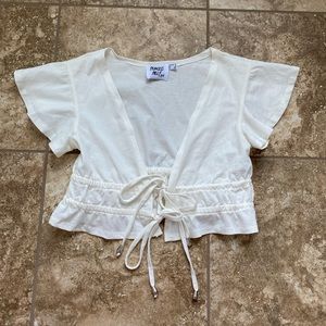Princess Polly tie crop top